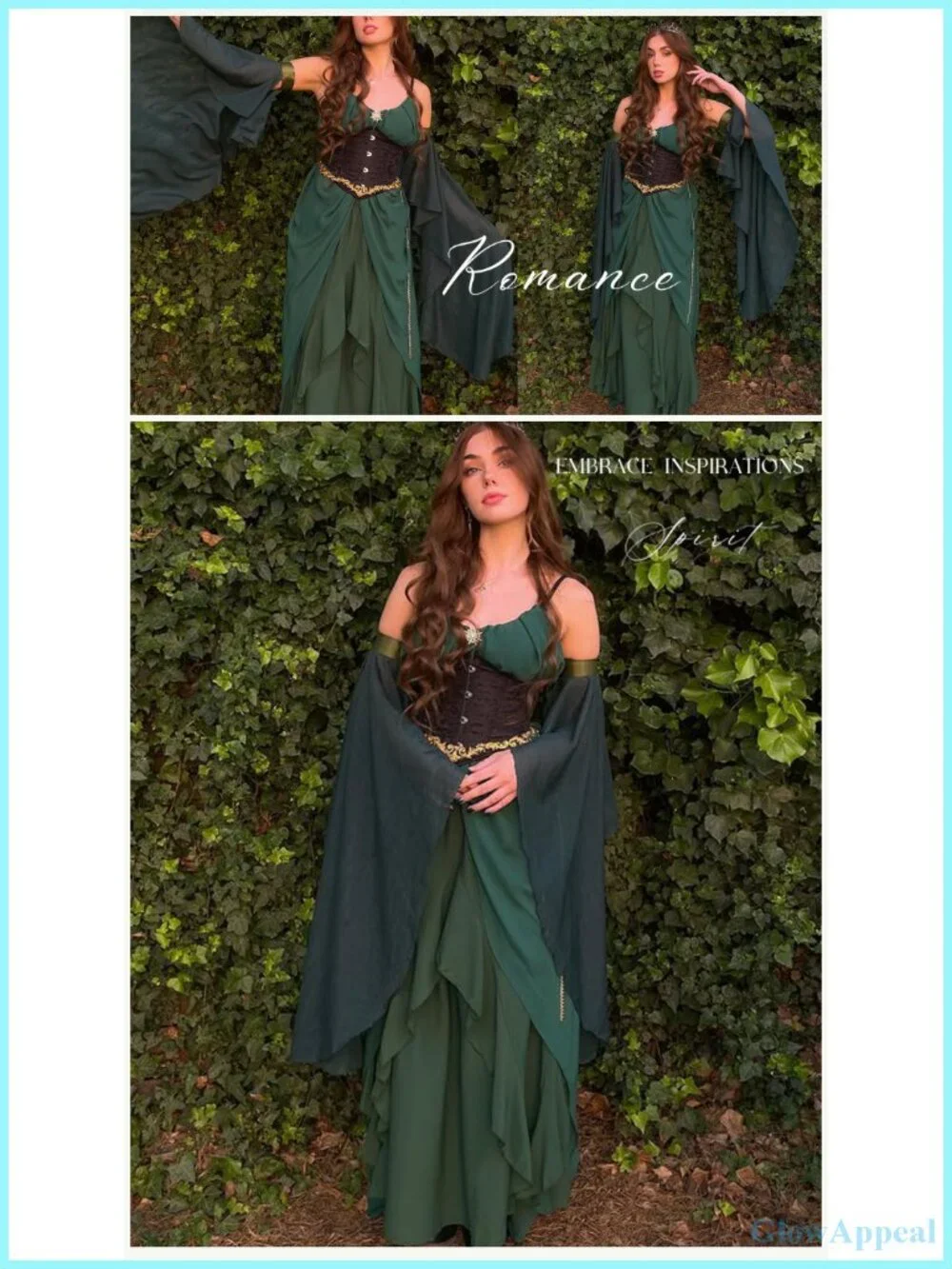 Women's Flowy Maxi Skirt with Pockets A-Line Chiffon Renaissance